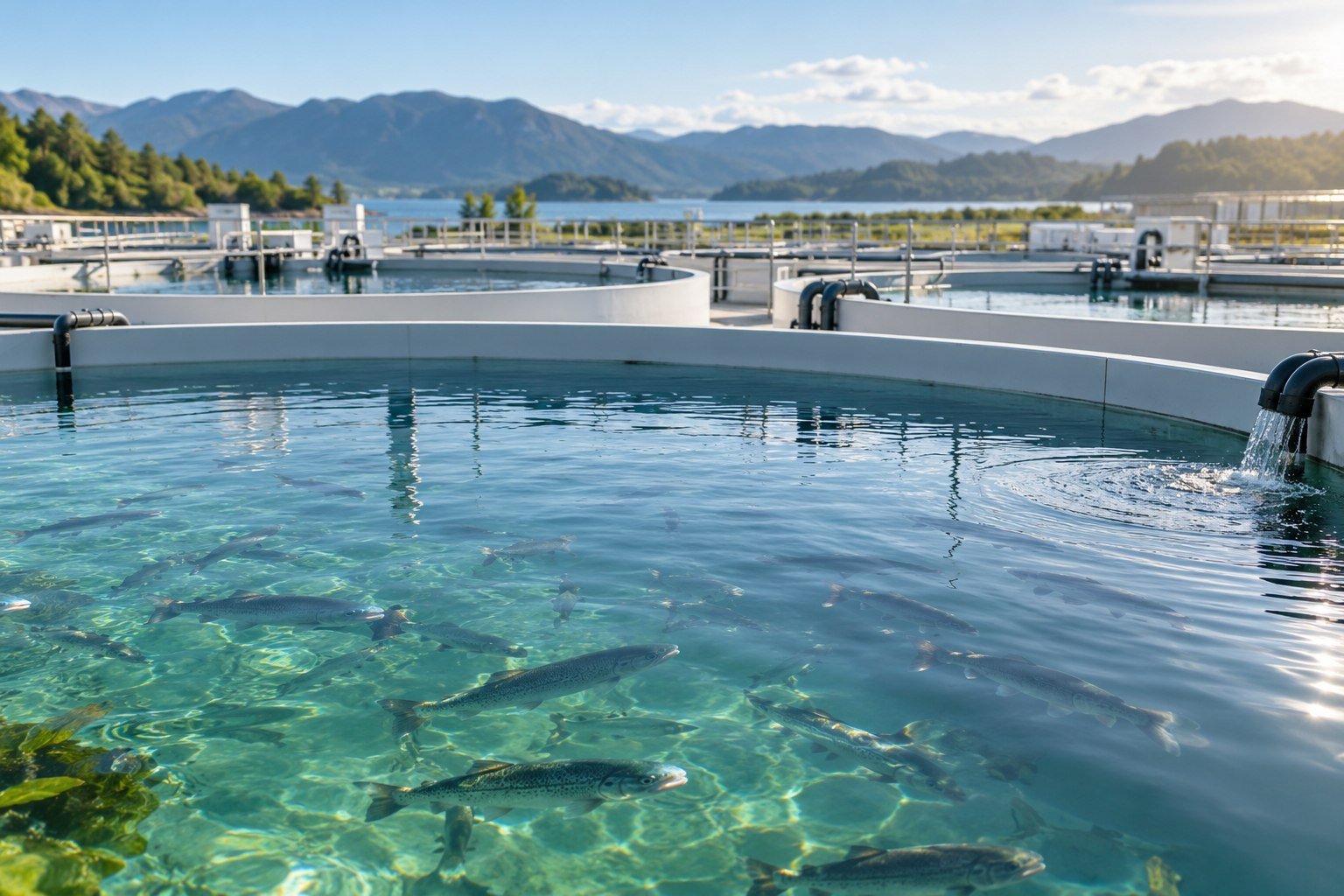 Aquaculture production environment